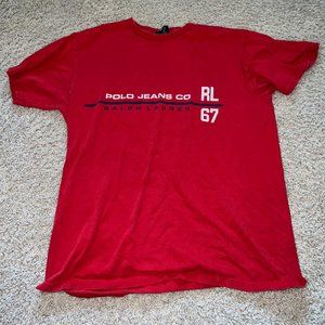 Polo Jeans T-Shirt Red M
